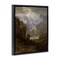 Stupell Industries Classic Bierstadt Rocky Mountains Framed Floater Canvas Wall Art Design by one1000paintings
